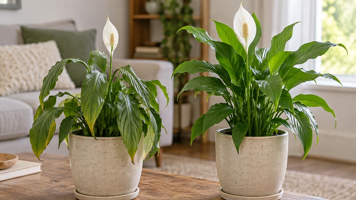 Photo illustrating how to spot overwatering and underwatering