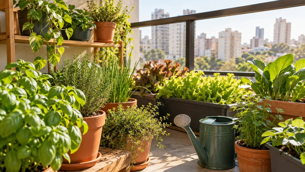 Photo illustrating how to start a beginner container garden