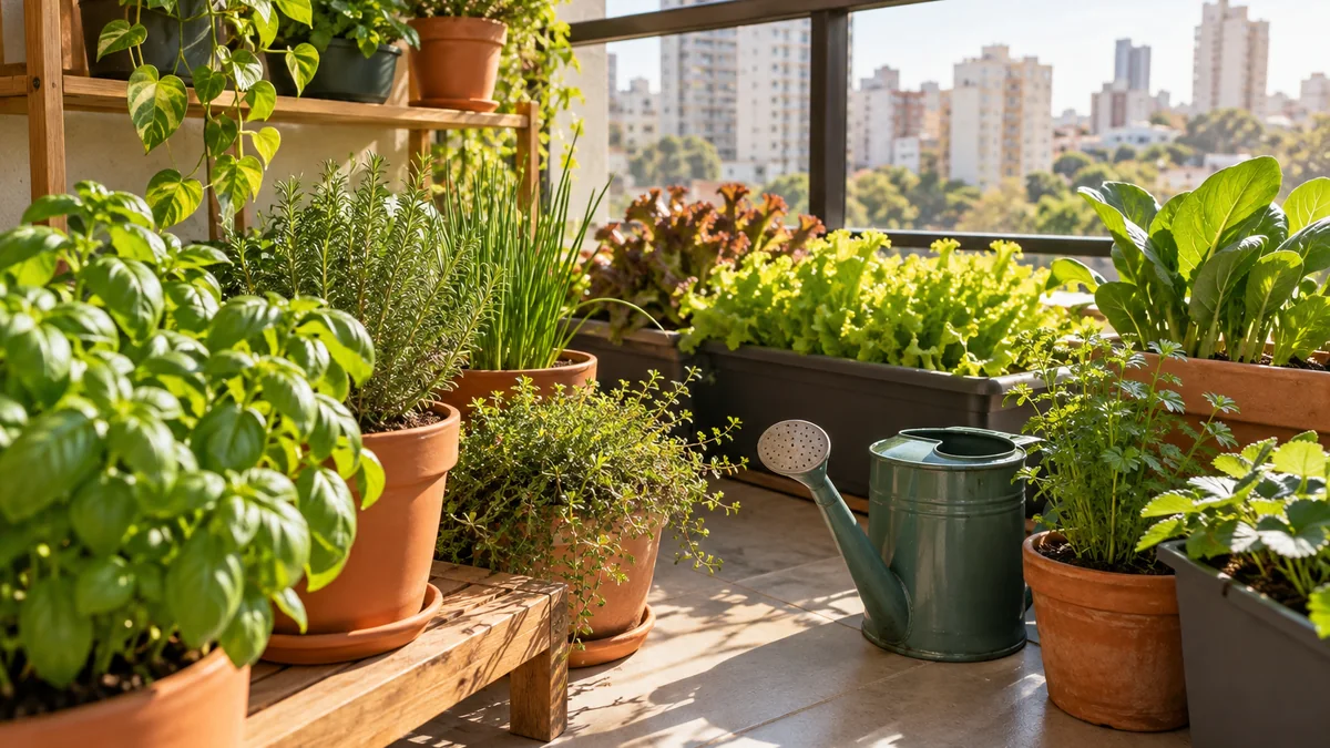 Photo detail related to how to start a beginner container garden