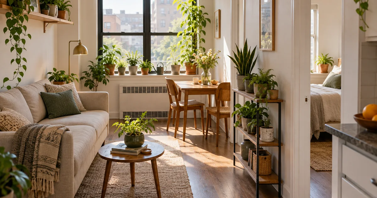 Botanical photo illustrating best plants for small apartments