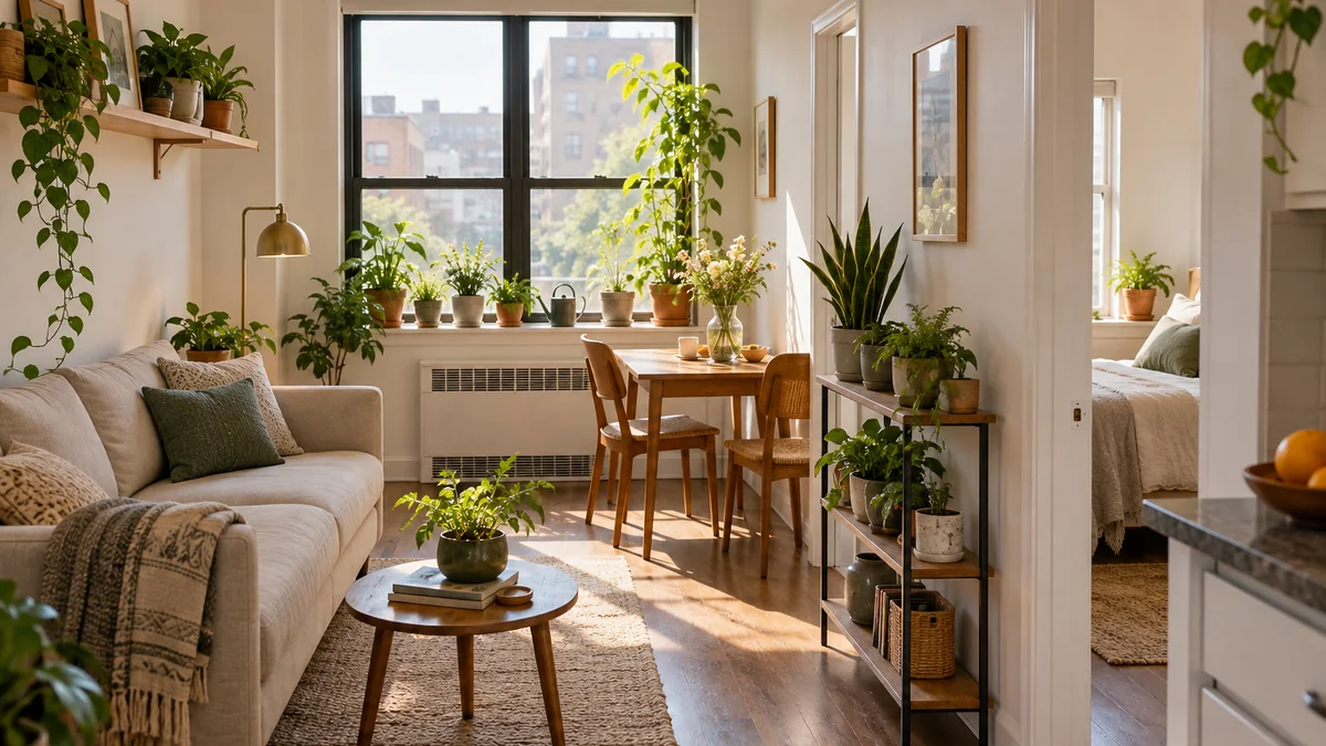 Photo illustrating best plants for small apartments