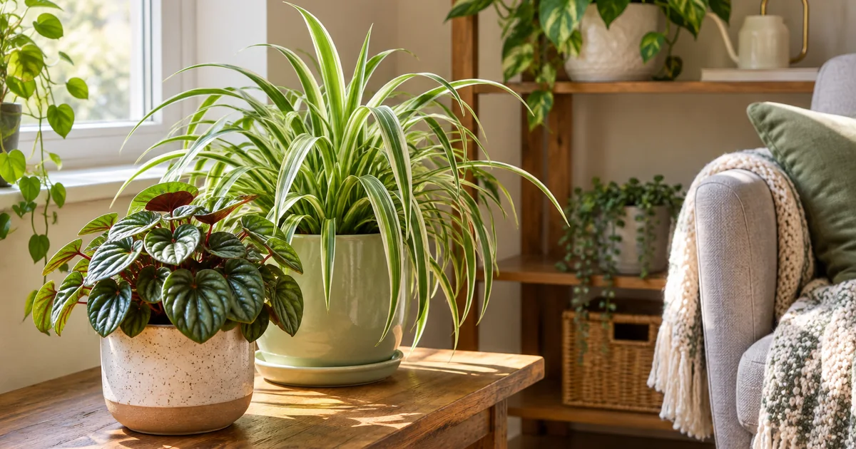 Botanical photo illustrating choosing easy-care plants for beginners