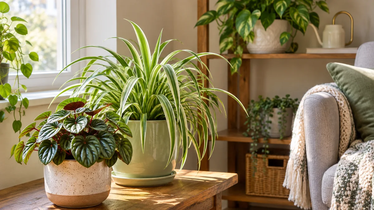 Photo illustrating easy-care plants for beginners