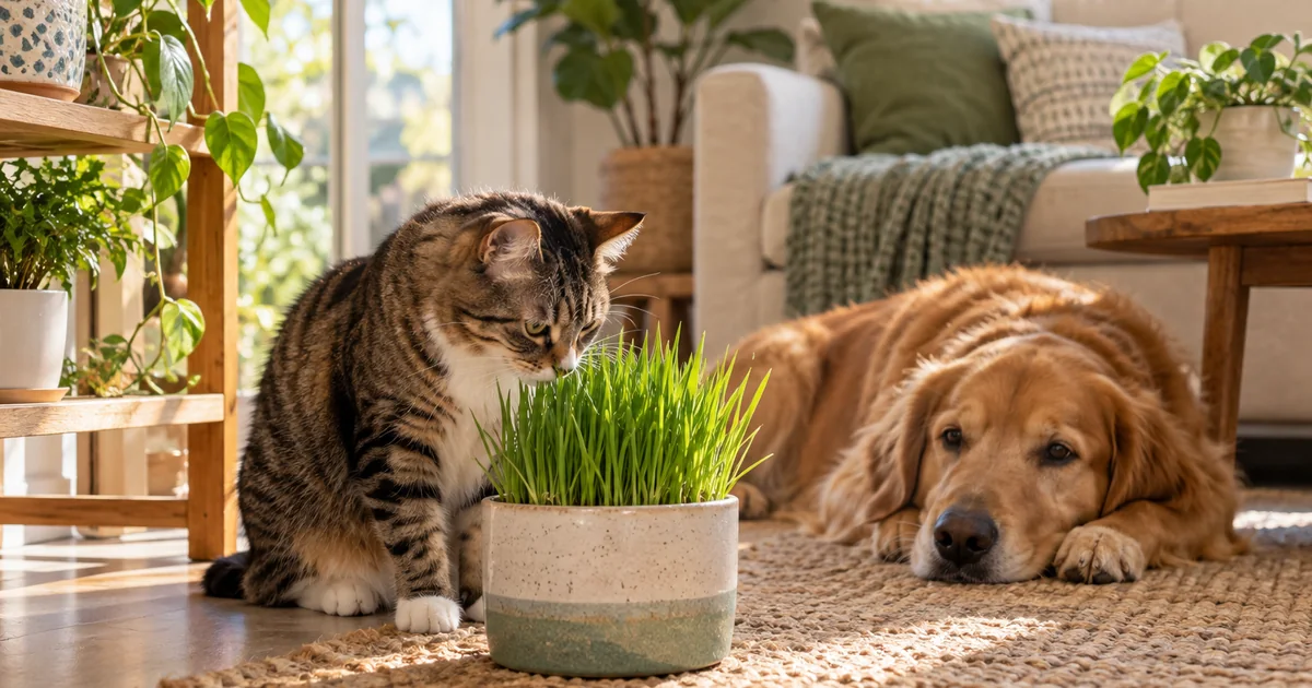 Botanical photo illustrating how to choose pet-safe plants for homes with cats and dogs