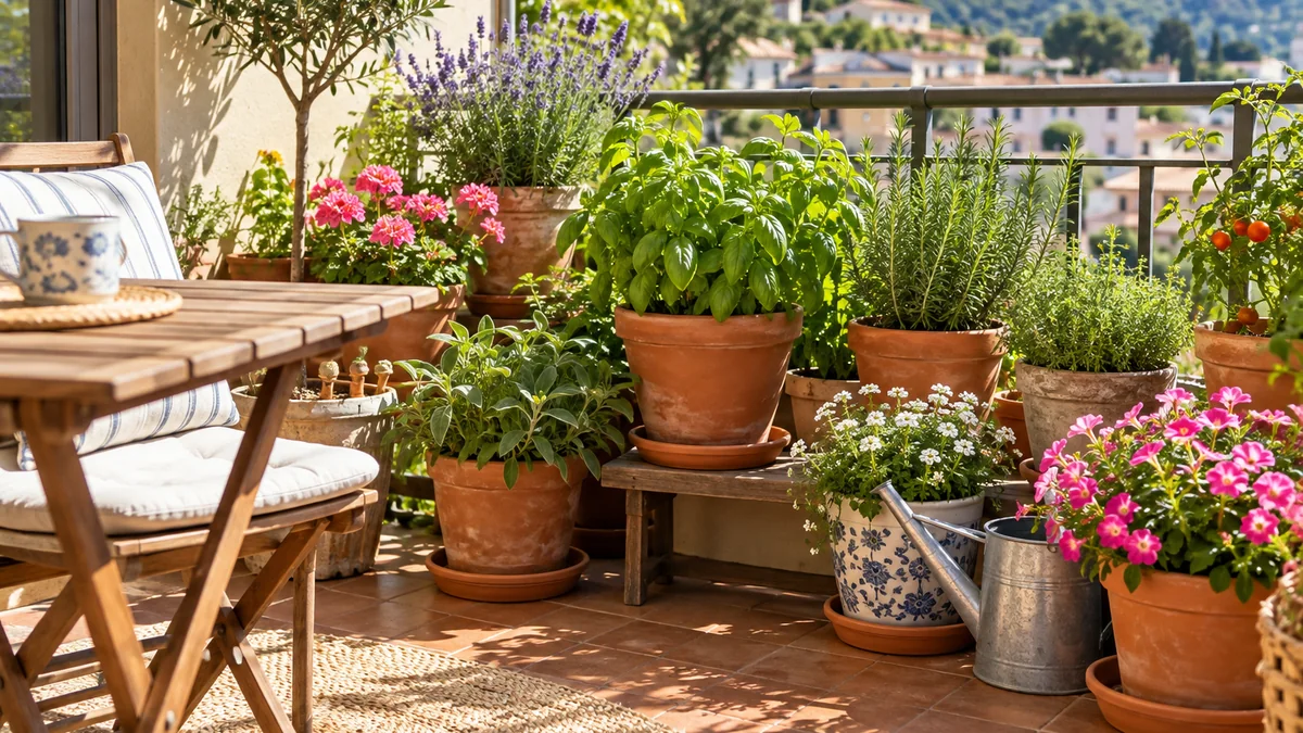 Photo detail related to best plants for a sunny balcony